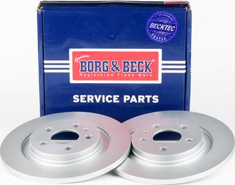 Borg & Beck BBD4308 - Тормозной диск autospares.lv