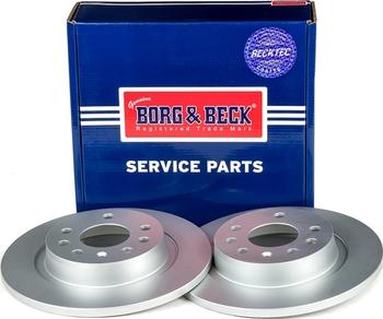 Borg & Beck BBD4319 - Тормозной диск autospares.lv