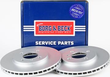 Borg & Beck BBD4311 - Тормозной диск autospares.lv