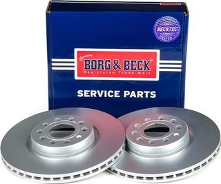 Borg & Beck BBD4383 - Тормозной диск autospares.lv