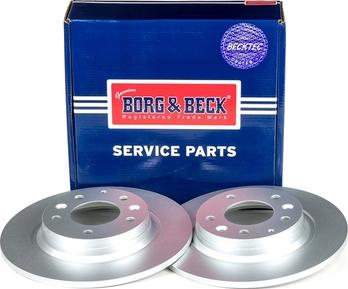 Borg & Beck BBD4335 - Тормозной диск autospares.lv