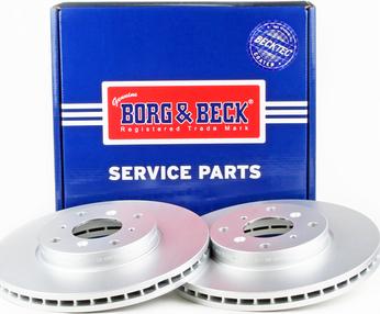 Borg & Beck BBD4332 - Тормозной диск autospares.lv