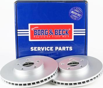 Borg & Beck BBD4375 - Тормозной диск autospares.lv