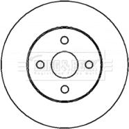 Borg & Beck BBD4377 - Тормозной диск autospares.lv