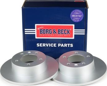 Borg & Beck BBD4296 - Тормозной диск autospares.lv