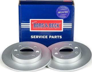 Borg & Beck BBD4249 - Тормозной диск autospares.lv