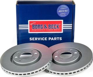 Borg & Beck BBD4246 - Тормозной диск autospares.lv