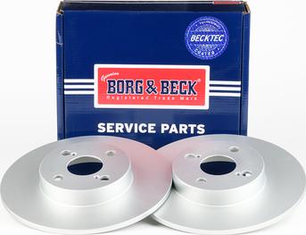 Borg & Beck BBD4207 - Тормозной диск autospares.lv