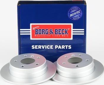 Borg & Beck BBD4289 - Тормозной диск autospares.lv