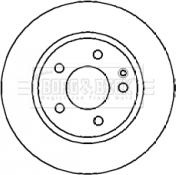 Borg & Beck BBD4286 - Тормозной диск autospares.lv