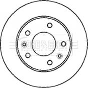 Borg & Beck BBD4283 - Тормозной диск autospares.lv