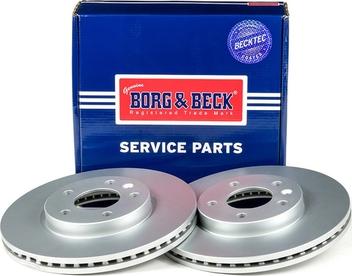 Borg & Beck BBD4797 - Тормозной диск autospares.lv