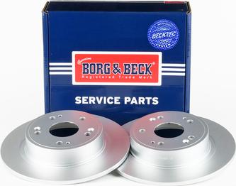 Borg & Beck BBD4743 - Тормозной диск autospares.lv