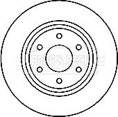 Borg & Beck BBD4769 - Тормозной диск autospares.lv