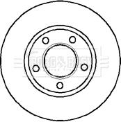 Borg & Beck BBD4760 - Тормозной диск autospares.lv