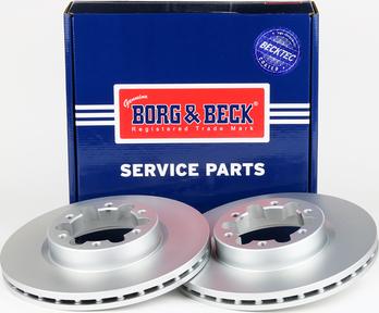 Borg & Beck BBD4708 - Тормозной диск autospares.lv