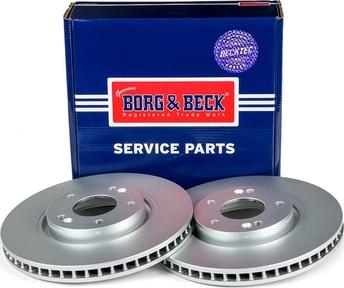 Borg & Beck BBD4702 - Тормозной диск autospares.lv