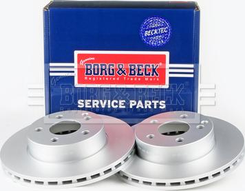 Borg & Beck BBD4721 - Тормозной диск autospares.lv