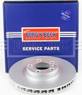 Borg & Beck BBD5994S - Тормозной диск autospares.lv