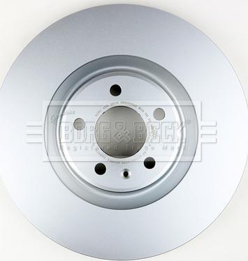 Borg & Beck BBD5992S - Тормозной диск autospares.lv
