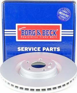 Borg & Beck BBD5992S - Тормозной диск autospares.lv