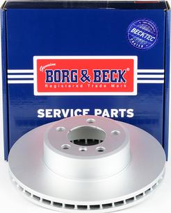Borg & Beck BBD5951S - Тормозной диск autospares.lv