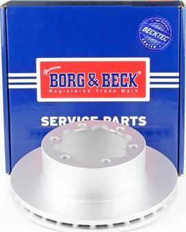 Borg & Beck BBD5904S - Тормозной диск autospares.lv