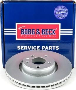 Borg & Beck BBD5905S - Тормозной диск autospares.lv