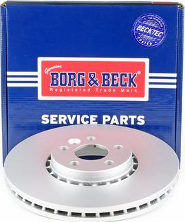 Borg & Beck BBD5903S - Тормозной диск autospares.lv