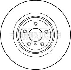 Ferodo DDF2430C-1 - Тормозной диск autospares.lv