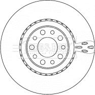 Borg & Beck BBD5930S - Тормозной диск autospares.lv