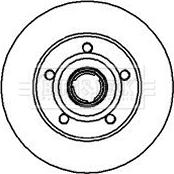 Eicher 104440599 - Тормозной диск autospares.lv