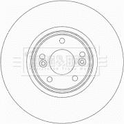 Borg & Beck BBD5929S - Тормозной диск autospares.lv