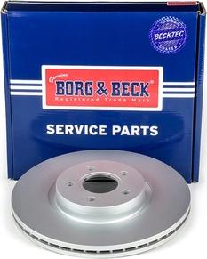 Borg & Beck BBD5925S - Тормозной диск autospares.lv