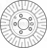 Borg & Beck BBD5926S - Тормозной диск autospares.lv