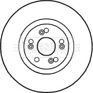 Borg & Beck BBD5928S - Тормозной диск autospares.lv