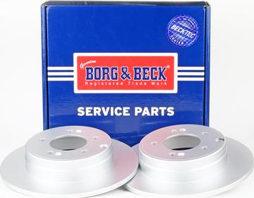 Borg & Beck BBD5417 - Тормозной диск autospares.lv