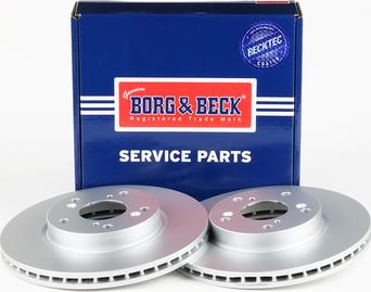 Borg & Beck BBD5593 - Тормозной диск autospares.lv