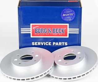 Borg & Beck BBD5549 - Тормозной диск autospares.lv