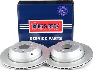 Borg & Beck BBD5545 - Тормозной диск autospares.lv