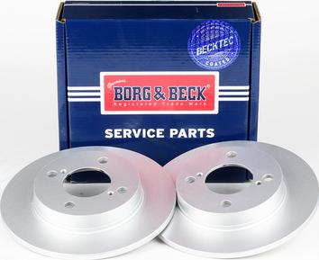 Borg & Beck BBD5543 - Тормозной диск autospares.lv