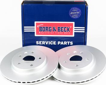 Borg & Beck BBD5552 - Тормозной диск autospares.lv