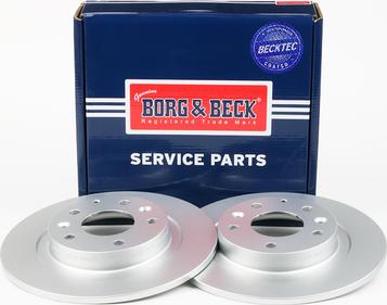 Borg & Beck BBD5567 - Тормозной диск autospares.lv