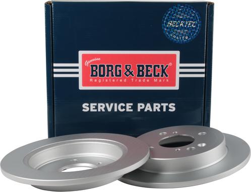 Borg & Beck BBD5672 - Тормозной диск autospares.lv