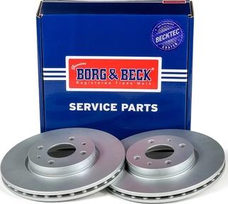 Borg & Beck BBD5086 - Тормозной диск autospares.lv