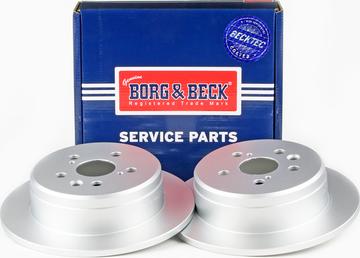 Borg & Beck BBD5031 - Тормозной диск autospares.lv