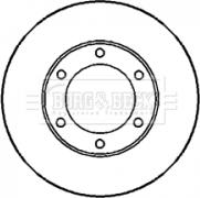 Borg & Beck BBD5029 - Тормозной диск autospares.lv