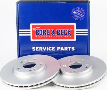 Borg & Beck BBD5020 - Тормозной диск autospares.lv