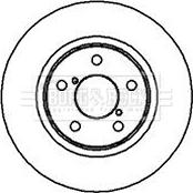 Jurid 561666B - Тормозной диск autospares.lv