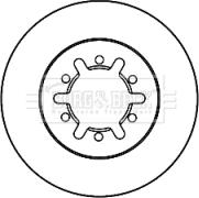 Borg & Beck BBD5140 - Тормозной диск autospares.lv